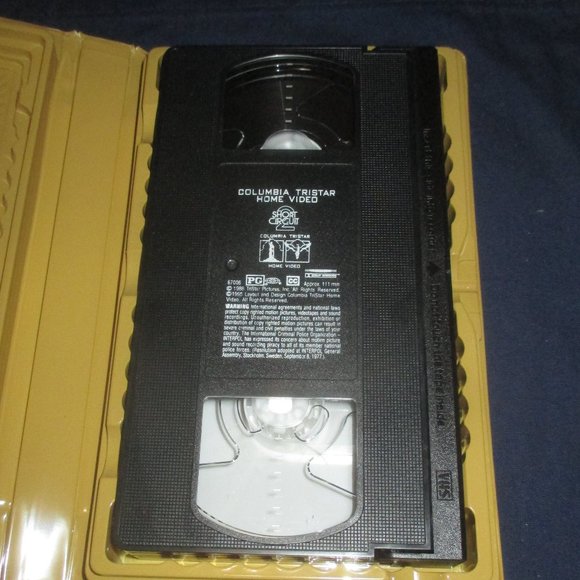 Short Circuit 2 Columbia Tristar Family Collection VHS w/ Clamshell Case - Picture 8 of 8